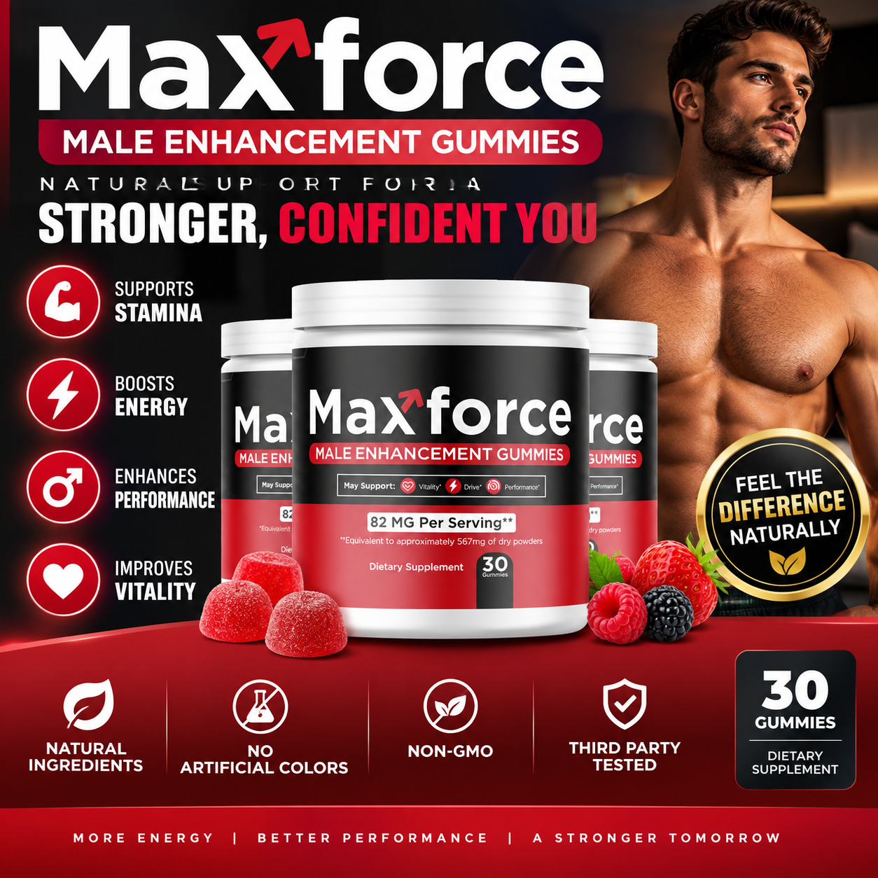 Max Force Gummies Official